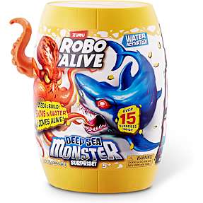 Robo Alive deep sea monster figur og slim – flere varianter - assorteret
