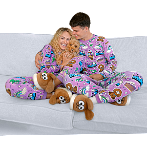 FirstGrade Jas&Mika pyjamas str. 122/128 - lilla