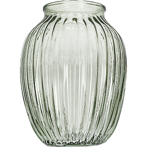 Vase H20 cm - Grøn