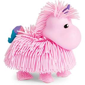 Jiggly Pets Walking Unicorn interaktivt legetøj - flere varianter - assorteret