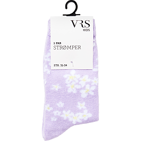 VRS børne strømper str. 26/30 - printet