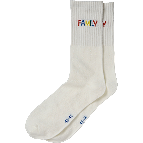 VRS unisex tennisstrømper str. 35/38 - hvid