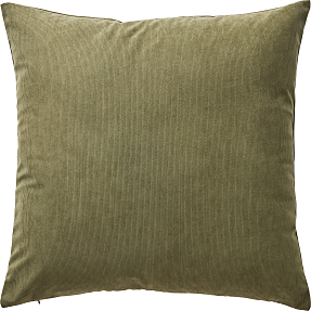 Salling pyntepude - fløjl grøn