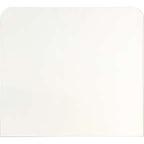 Morsø Kvadratisk glasgulvplade m. logo