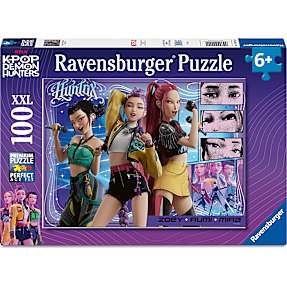Ravensburger K-Pop Demon Hunters puslespil - 100 brikker