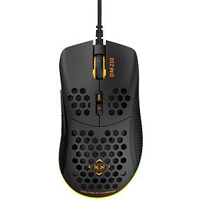 Deltaco DM210 RGB gaming mus - sort