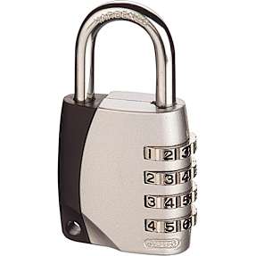 ABUS kodelås 155/40 - sølvfarvet