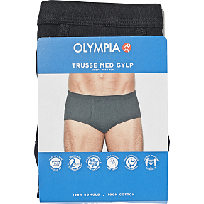 Olympia herre trusse str. L - sort