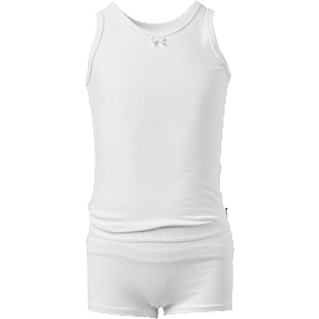 808 børne undertøjssæt str. 2 år - hvid