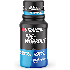 Pre-workout m. tyggegummismag