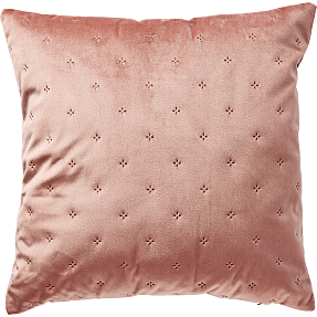 Salling pyntepude - rosa velour