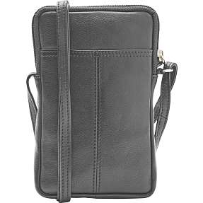 Dame skind halspung - sort