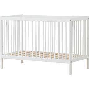 Spiloppe tremmeseng 60x120 cm - hvid
