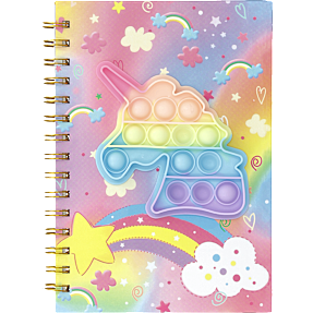 Danpen Junior A5 notesbog - unicorn