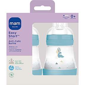 Sutteflaske slow flow anti-kolik 160 ml - flere varianter - assorteret