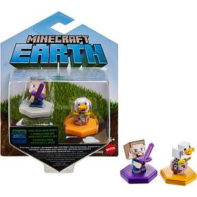 Minecraft Boost minifigur 2-pak, sortiment