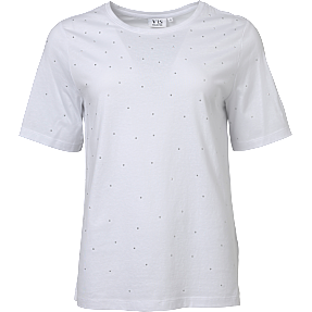 VRS dame T-shirt str. XL - hvid