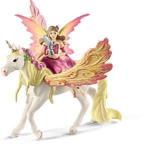 Shleich Fairy Feya Med Pegasus Enhjørning 70568