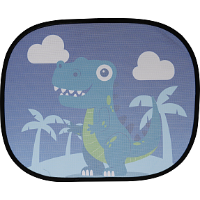 Solskærm m. dinosauer 2-pak