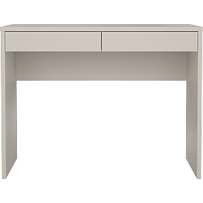 Function Plus skrivebord med 2 skuffer - beige