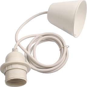 Pendelophæng m. omløber - hvid