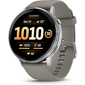 Garmin Venu 4 smartwatch 45 mm - Silver Gray