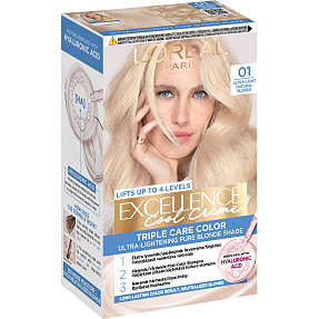 Permanent hårfarve 01 Ultra-light Natural Blonde m. ceramid og kollagen