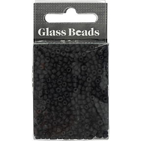 Rocaiperler - sort frost