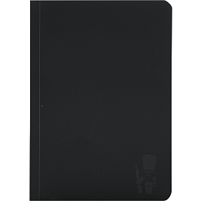 Danpen notesbog A6 - mat sort