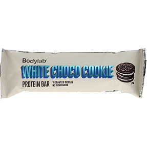 Proteinbar m. hvid chokolade og cookiesmag