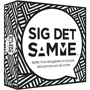 Kylskåpspoesi Sig Det Samme selskabsspil