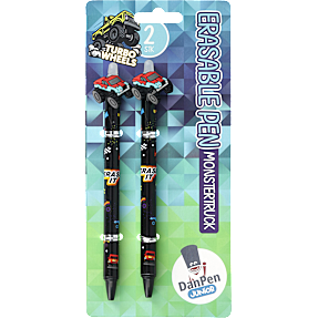 DanPen Junior gelpenne 2-pak - Monstertruck