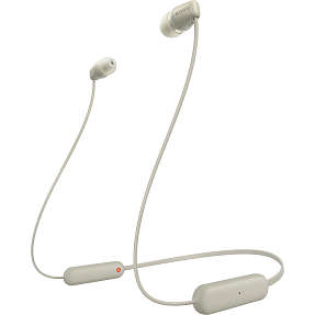 Sony WI-C100C In Ear Headset - Taupe