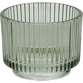 Fyrfadsstage H7,5 cm - Grøn