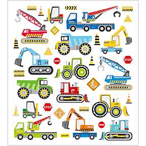 Klistermærker - Byggepladsen