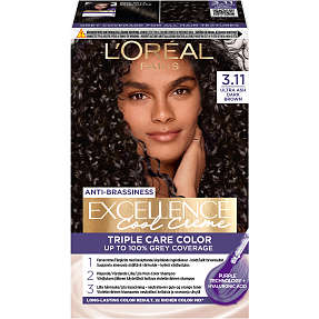 Permanent hårfarve 3.11 Ultra Ash Dark Brown