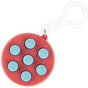 Scoop fidget push button nøglering - flere varianter - assorteret