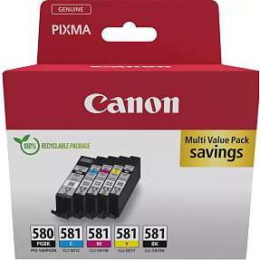Canon PGI-580/CLI-581 blækpatron - sort/cyan/magenta/gul