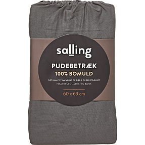 Salling hovedpudebetræk 60x63 cm - grå