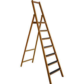 Trappestige med skridsikre trin