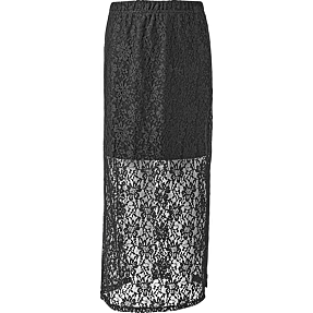 VRS teen nederdel str. 158/164 - sort