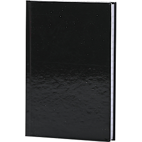 Danpen notesbog A6 - sort