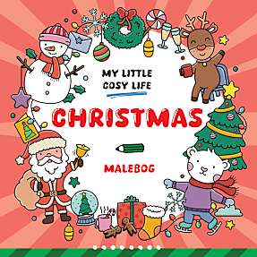 Cosy Life malebog - Christmas