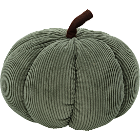 Efterårs græskar i fløjl H: 22 cm - flere varianter - assorteret