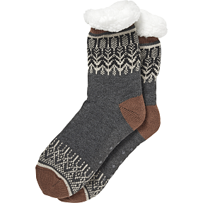 VRS dame kæmpehygge strømpe str. 39/41 - brun