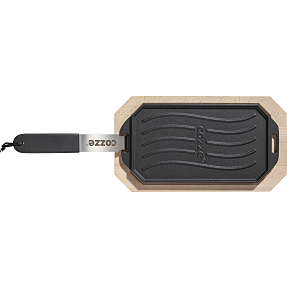 Cozze støbejernspande 165x330 mm