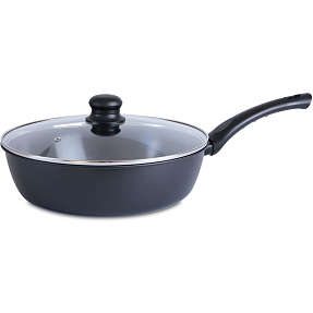 Køkkenchef sauterpande med låg - 28 cm