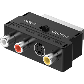 Sinox scart til composit adapter