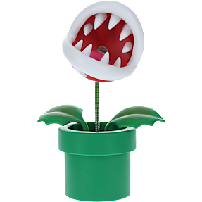 Super Mario Mini Piranha lampe - grøn og rød