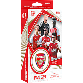 Topps Arsenal Fan Set fodboldkort